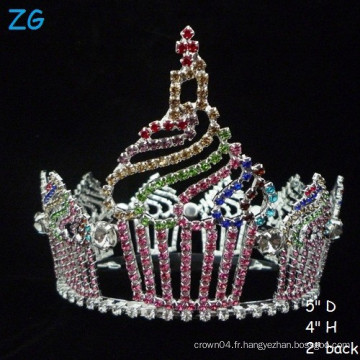 Gorgeous Pink Cupcake Crowns, Tiara sur mesure pour les filles